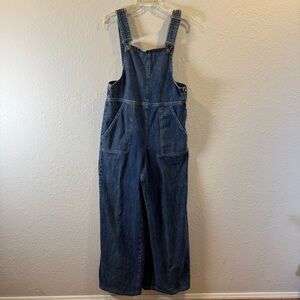 Long Tall Sally Blue Denim Wide Leg Jumpsuit